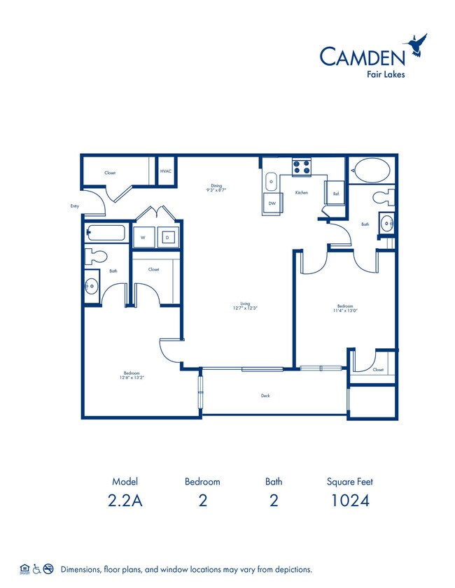 Floorplan - Camden Fair Lakes