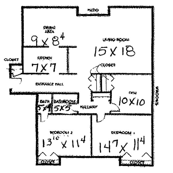 2BR/1.5BA - Clay Court Apartments