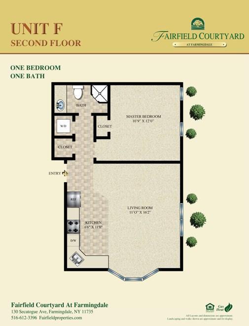 Floorplan - Fairfield Courtyard At Farmingdale