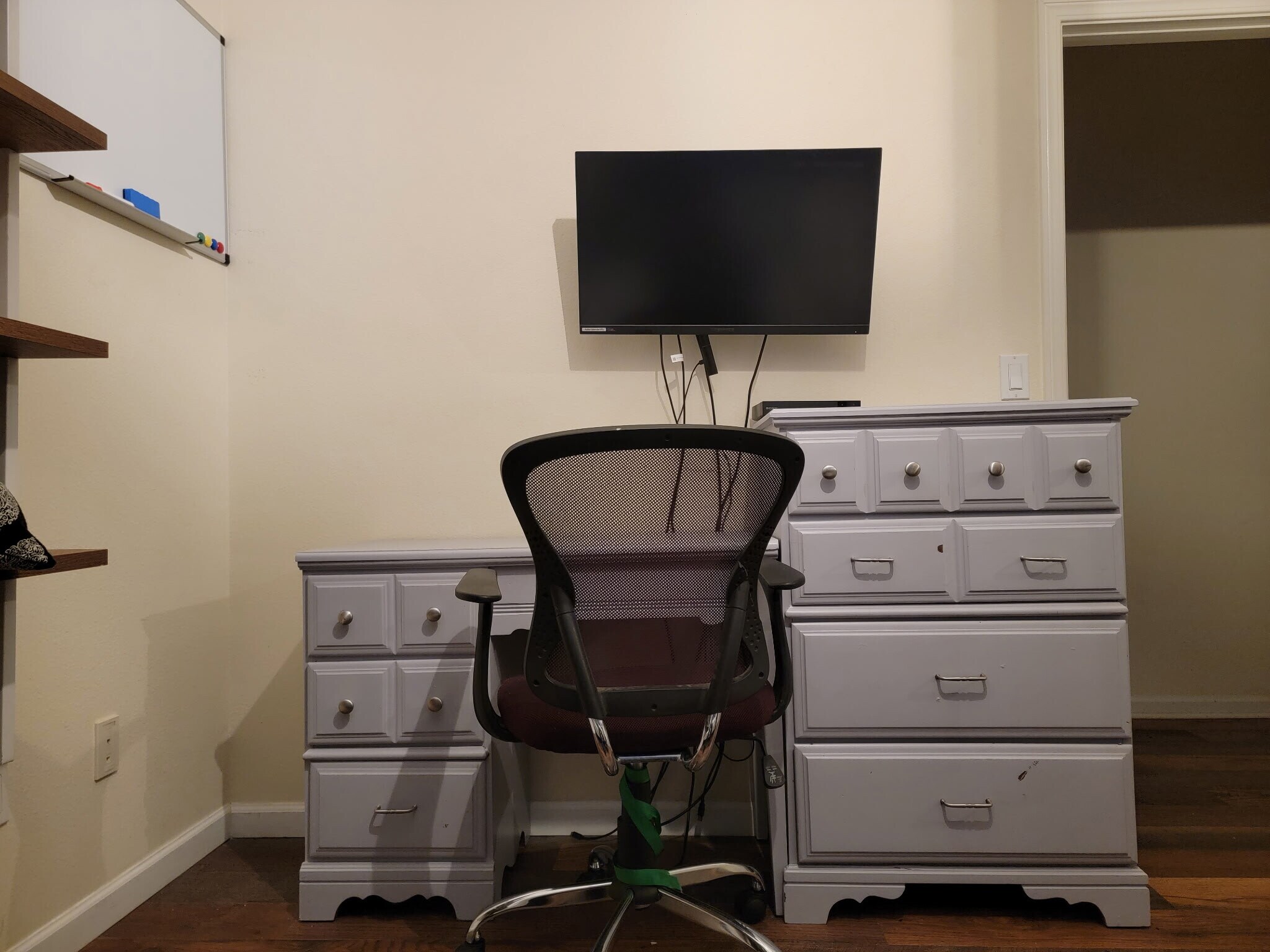 Small desk and dresser set w/ small smart TV - 1608 Paraiso Dr