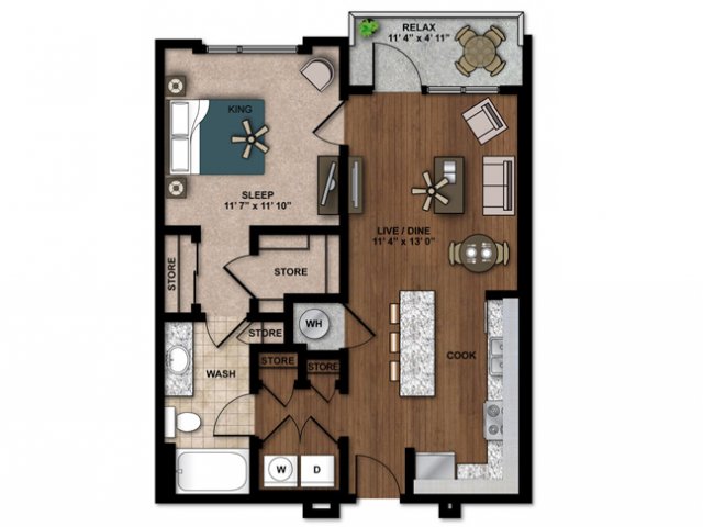 Floorplan - AMLI Ponce Park