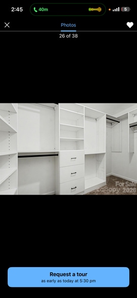 Master Closet - 4132 Meadowview Hills Dr