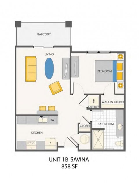 The Savina | 1 bed / 1 bath - The Sovana at Stuart