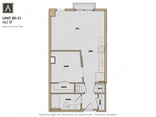 Floorplan - Aertson Midtown