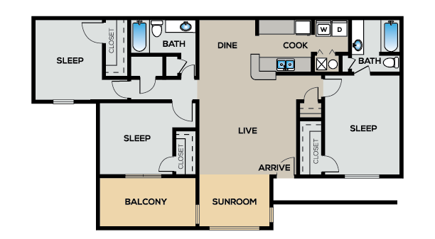 Floorplan - Elevate Greene