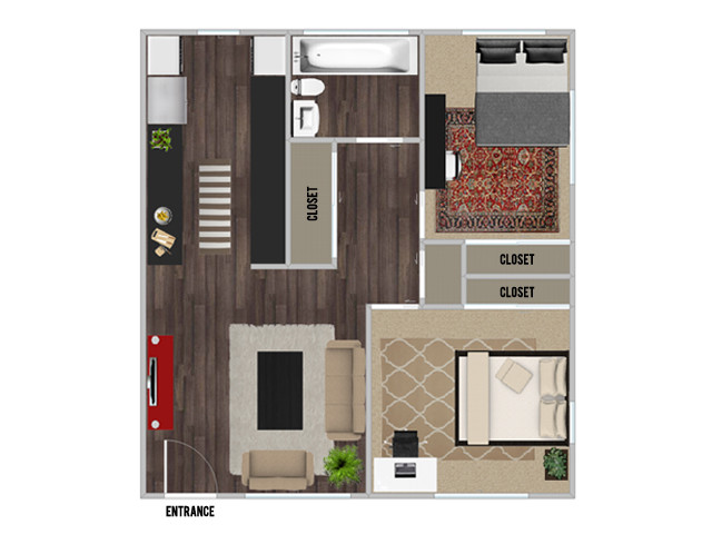 Floorplan - 1101 Rosemary Street