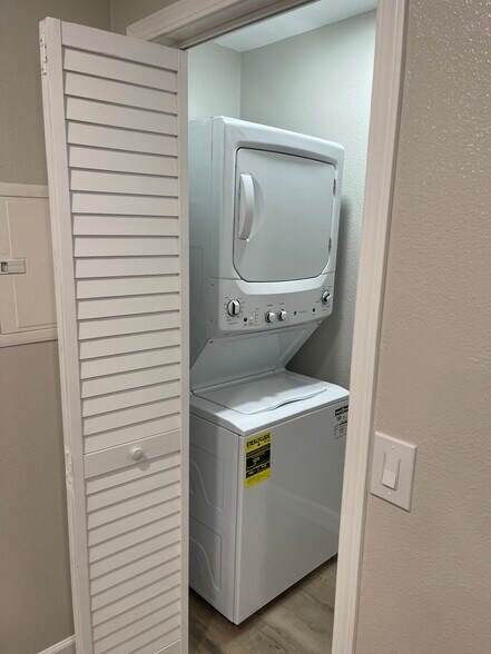 Laundry inside the unit - 1012 Cypress Ave