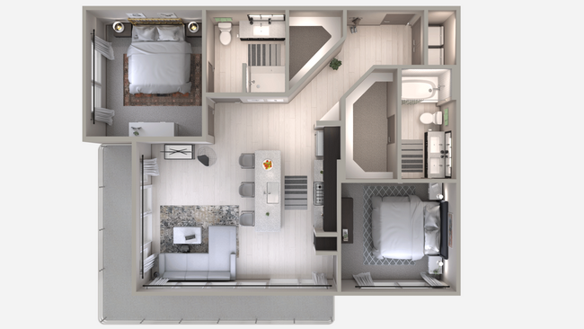 Floorplan - Centra Midtown