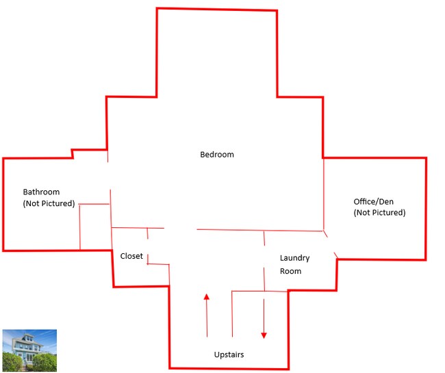 Upstairs Layout - 90 Union Ave