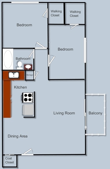 2BR/1BA - Black River Community