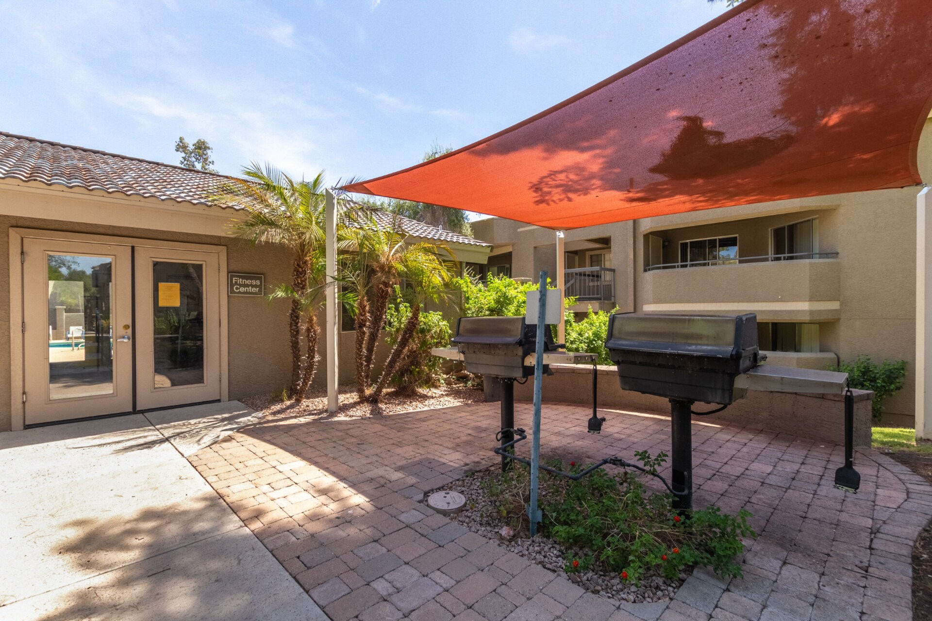 Community gym and grills - 1720 E Thunderbird Rd