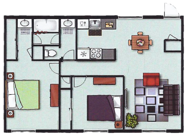 Floorplan - The Atrii