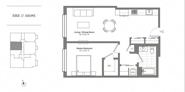 Floorplan - Edge Lofts