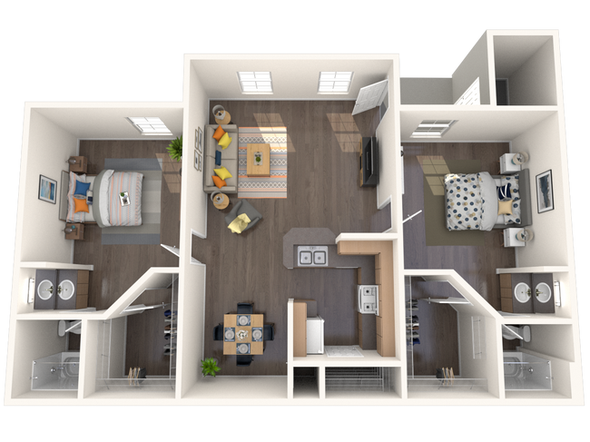 Floorplan - Presidio North Apartments
