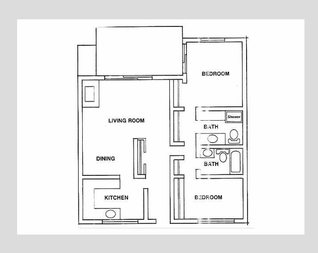 2BR/2BA - Hawaiian Village North