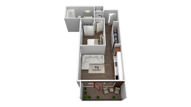 Floorplan - Flow Eastlake Apartments