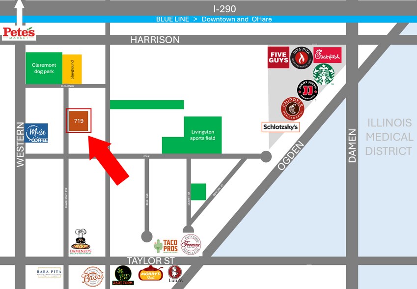 Many restaurant options - 719 S Claremont Ave