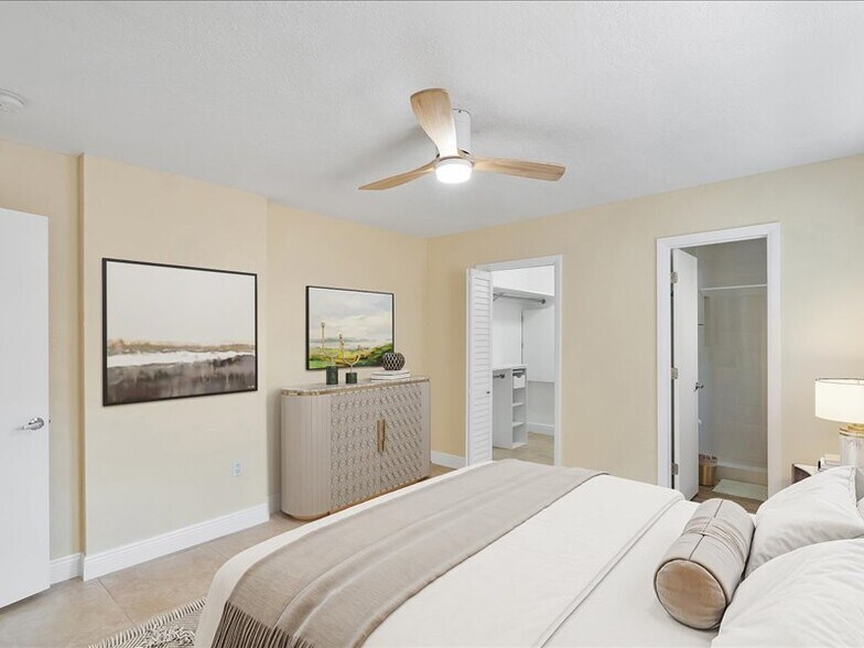 Primary Bedroom Staged - 6470 SW 38th St