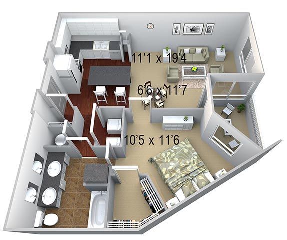 Floorplan - Walton Westside