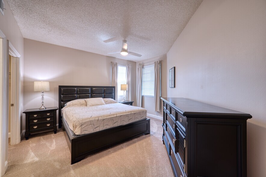 Primary Bedroom Suite (King bed and all furniture included) - 5551 Bentgrass Dr