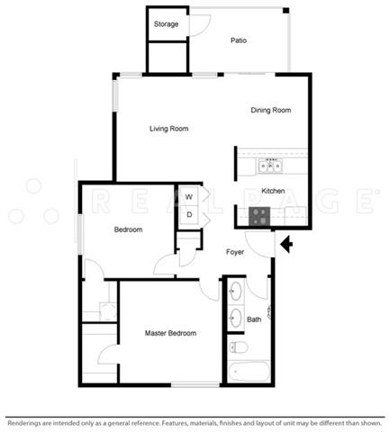 Floorplan - North Creek Heights Apartments