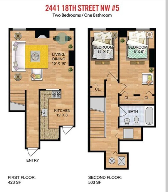 Floorplan - 2441 18th St NW