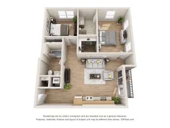 Floorplan - Maya Apartments