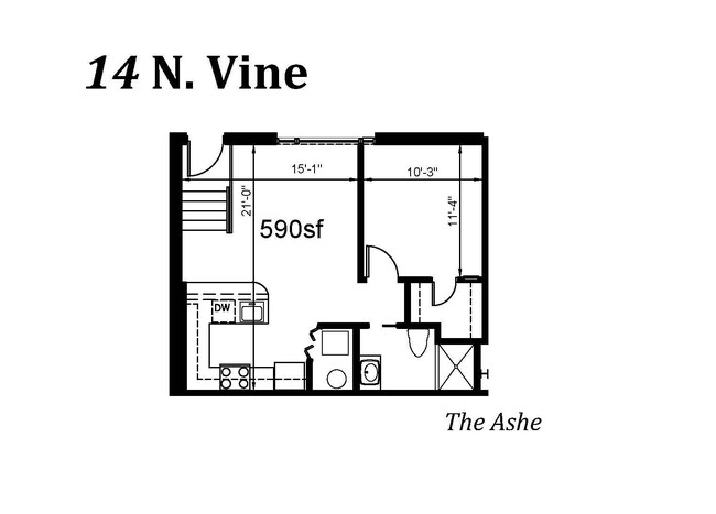 #14-Ashe - Landmark at 1700 Apartments