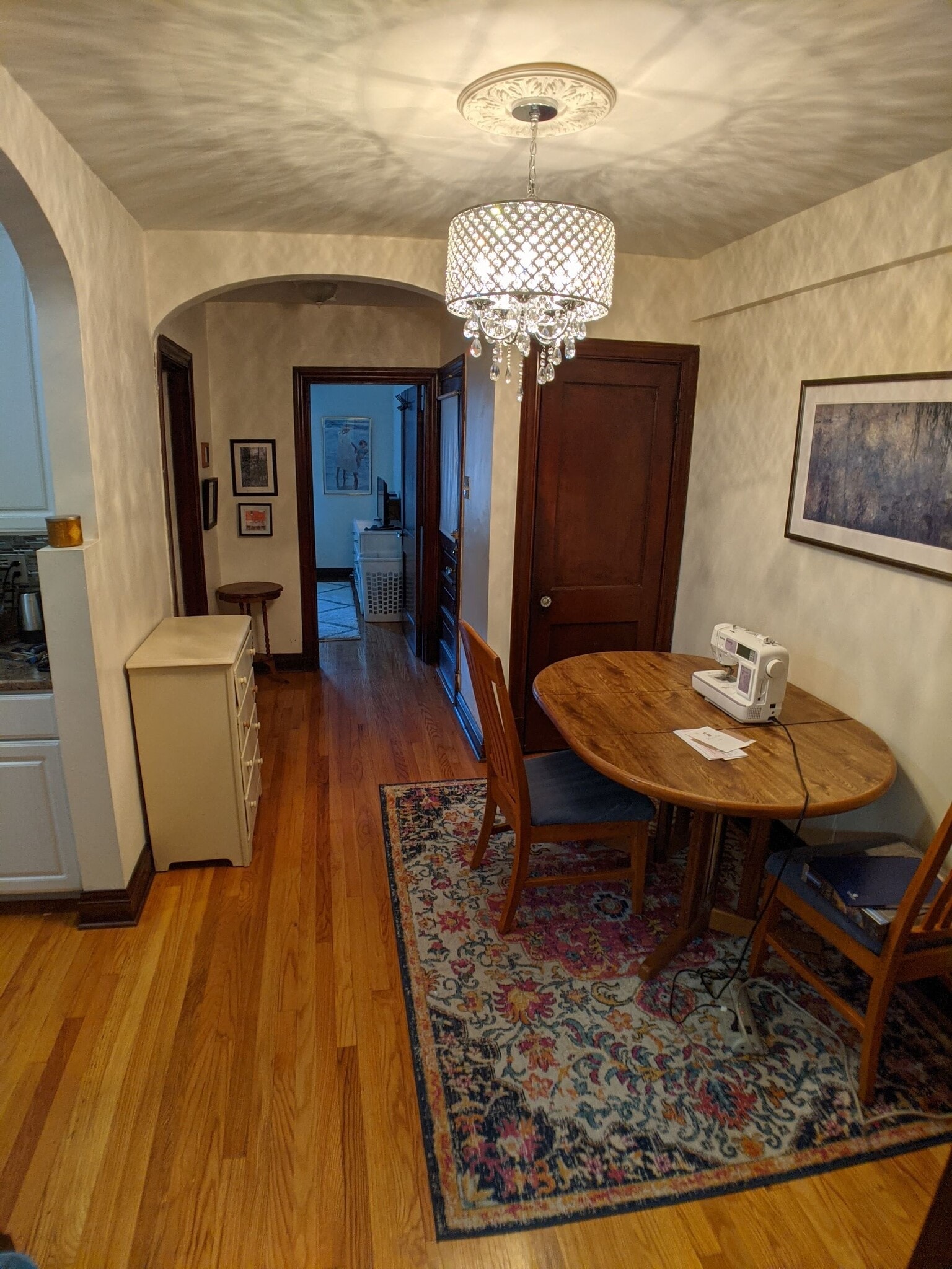 Dining Area - facing rear - 6633 Alamo Avenue