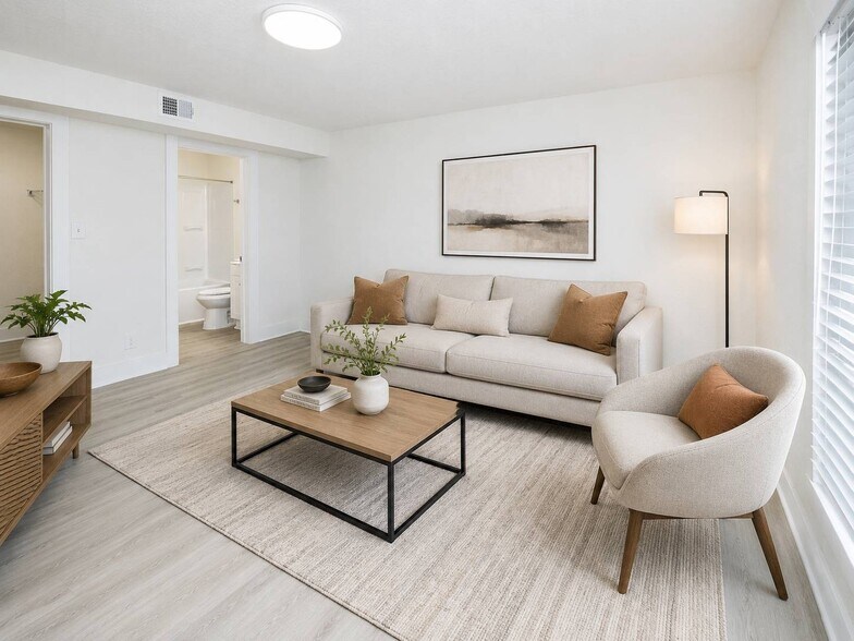 Living Area - The Eden at Clearwater
