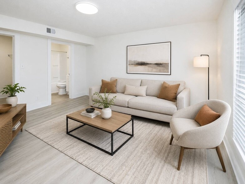 Living Area - The Standard Apartments