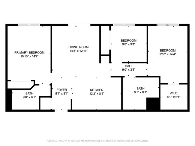 Floorplan - Valley View Apartments