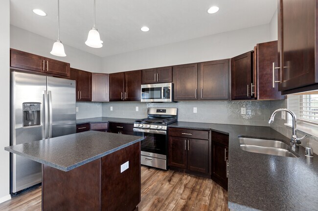 Canter Townhome Kitchen - Residences at Indian Trail