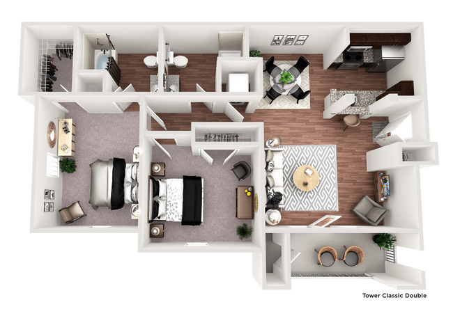 Floorplan - The Villa at River Pointe