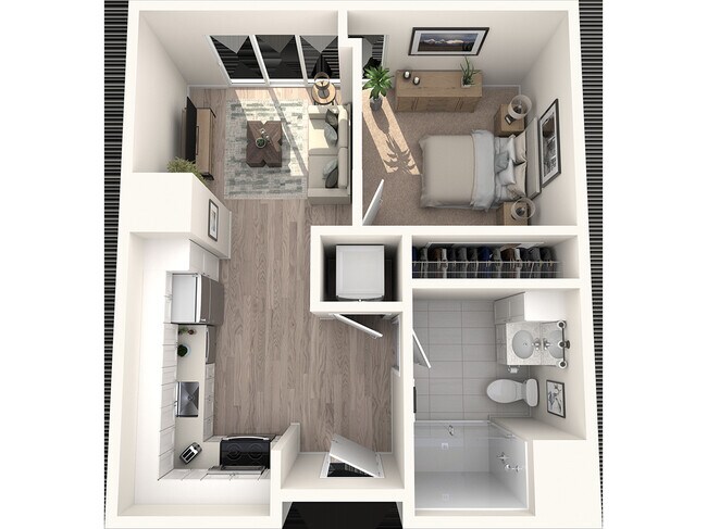 Floorplan - Alate Old Town 62+ Senior Living