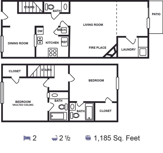 Floorplan - Villas at Autumn Hills