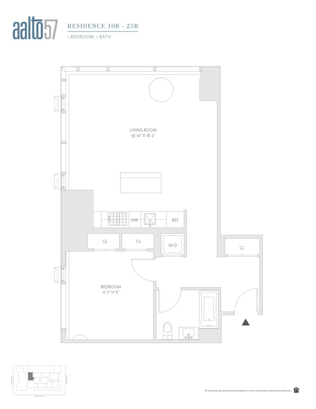 Floorplan - Aalto57