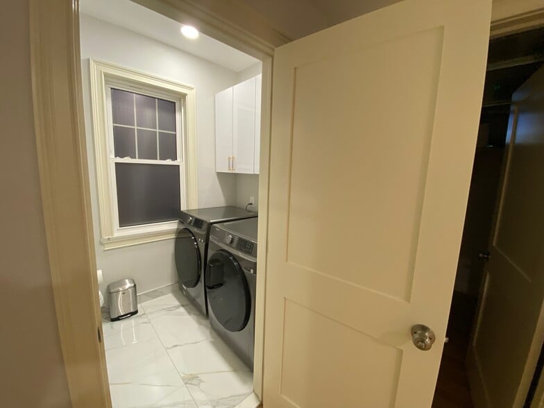 Laundry unit on each floor - 585 Highland Ave