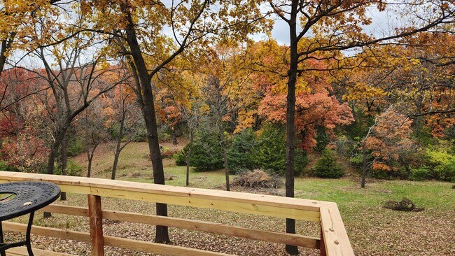 Backyard view - 6938 Berry Rd