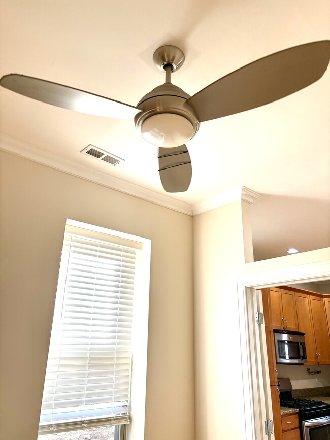 Remote-controlled ceiling fans - 1618 S Washtenaw Ave