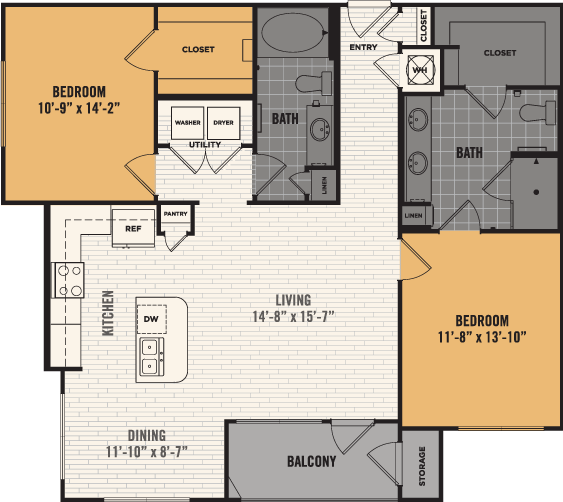 Floorplan - The Royce at 8100
