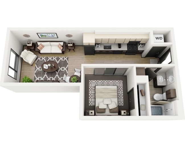 Floorplan - Rivet Apartments
