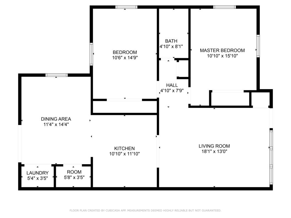 905 Floor Plan - 905 Curtis Ave