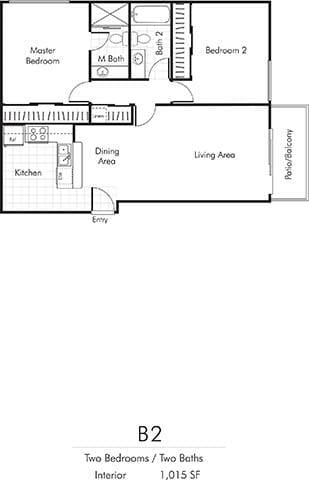 Floorplan - Milano Apartments