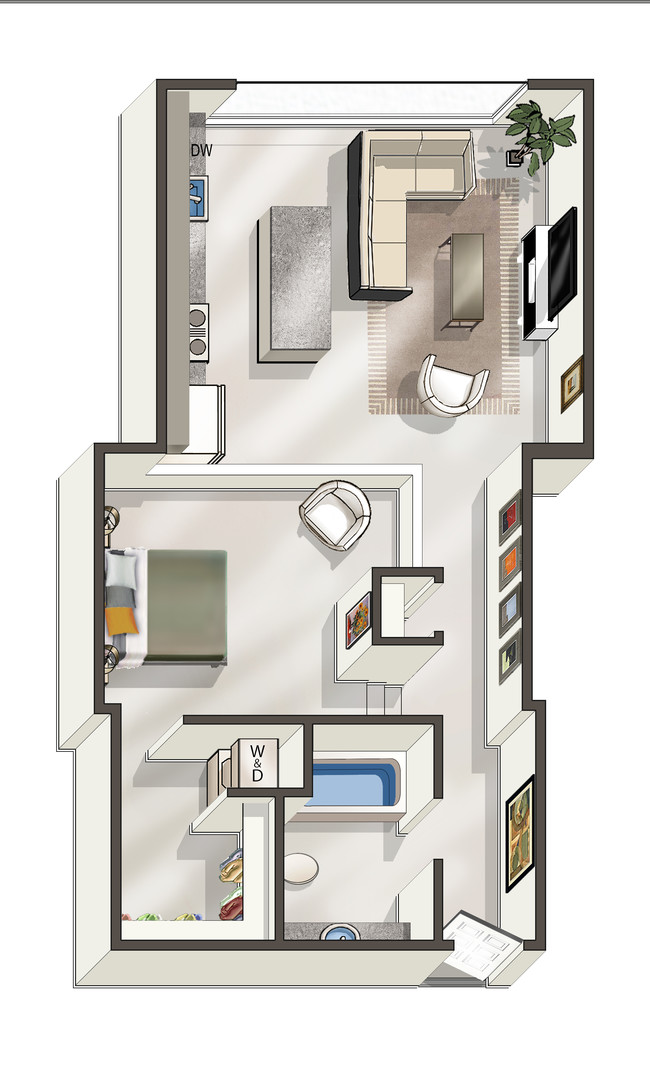 Floorplan - Argon Apartments