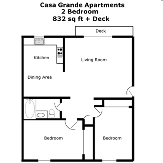 2BR/1BA - Spring Valley