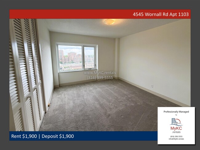 Building Photo - Upscale 2-Bedroom Corner Condo at Parkway Towers — Steps from the Plaza