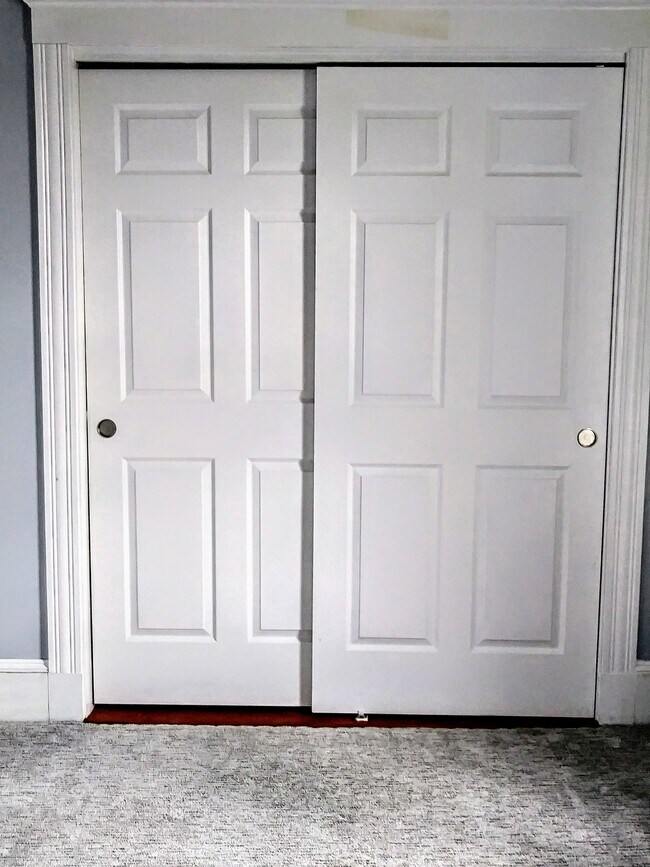 Double closet - 2592 Massachusetts Ave