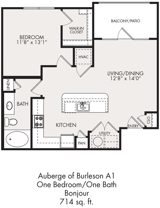 Floorplan - Auberge of Burleson