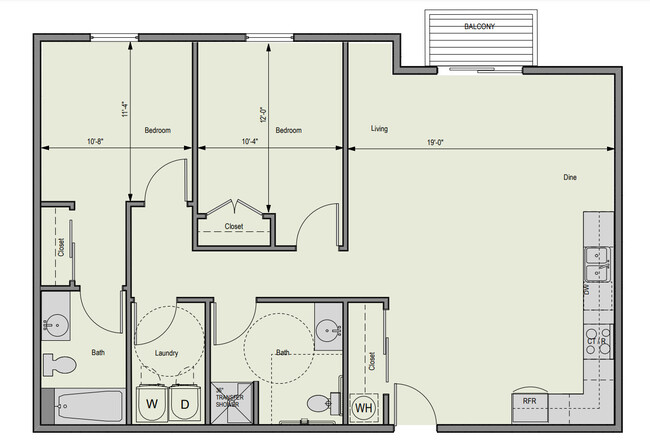 Floorplan - The Calypso at Samish Hill